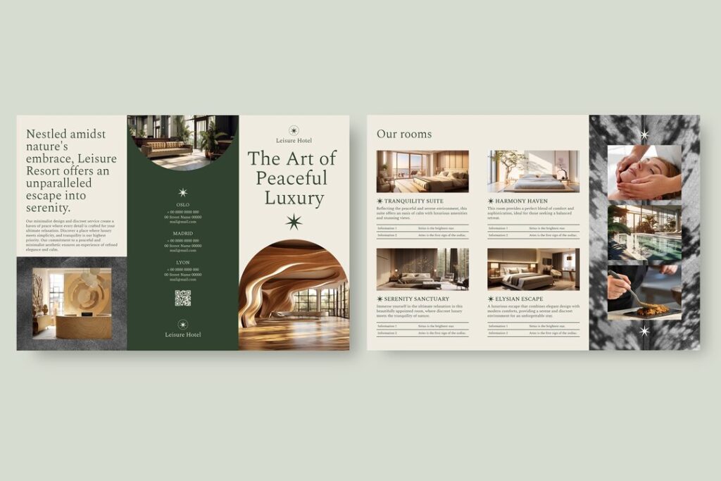 brochure template design 742173 22153