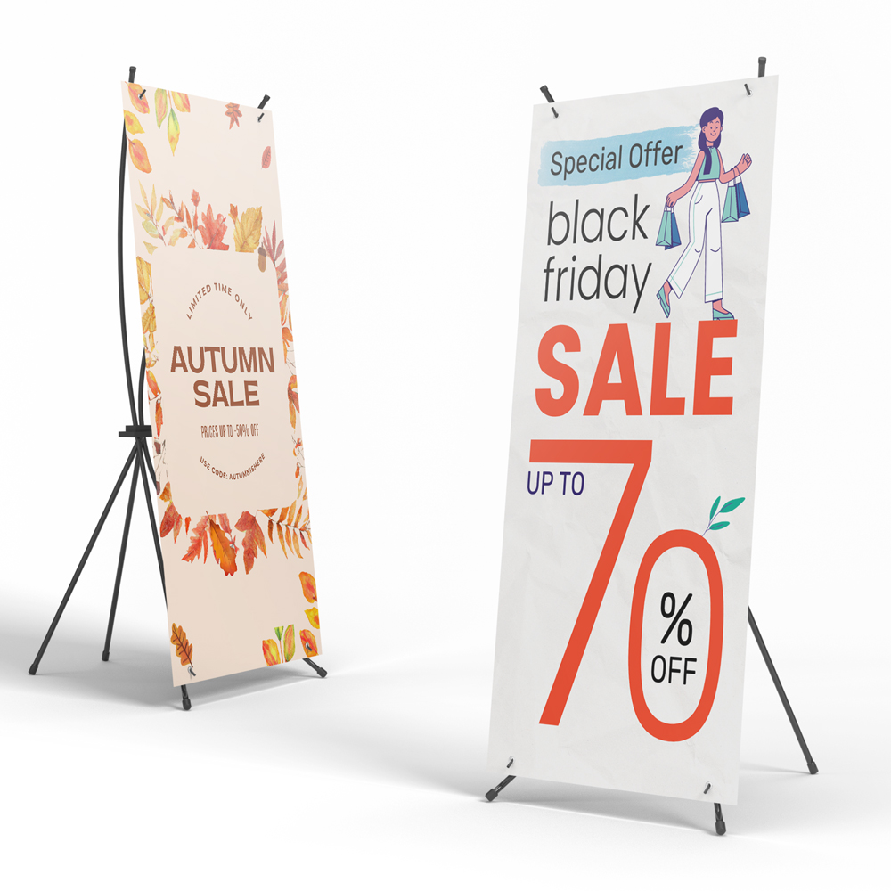 sale banner stand